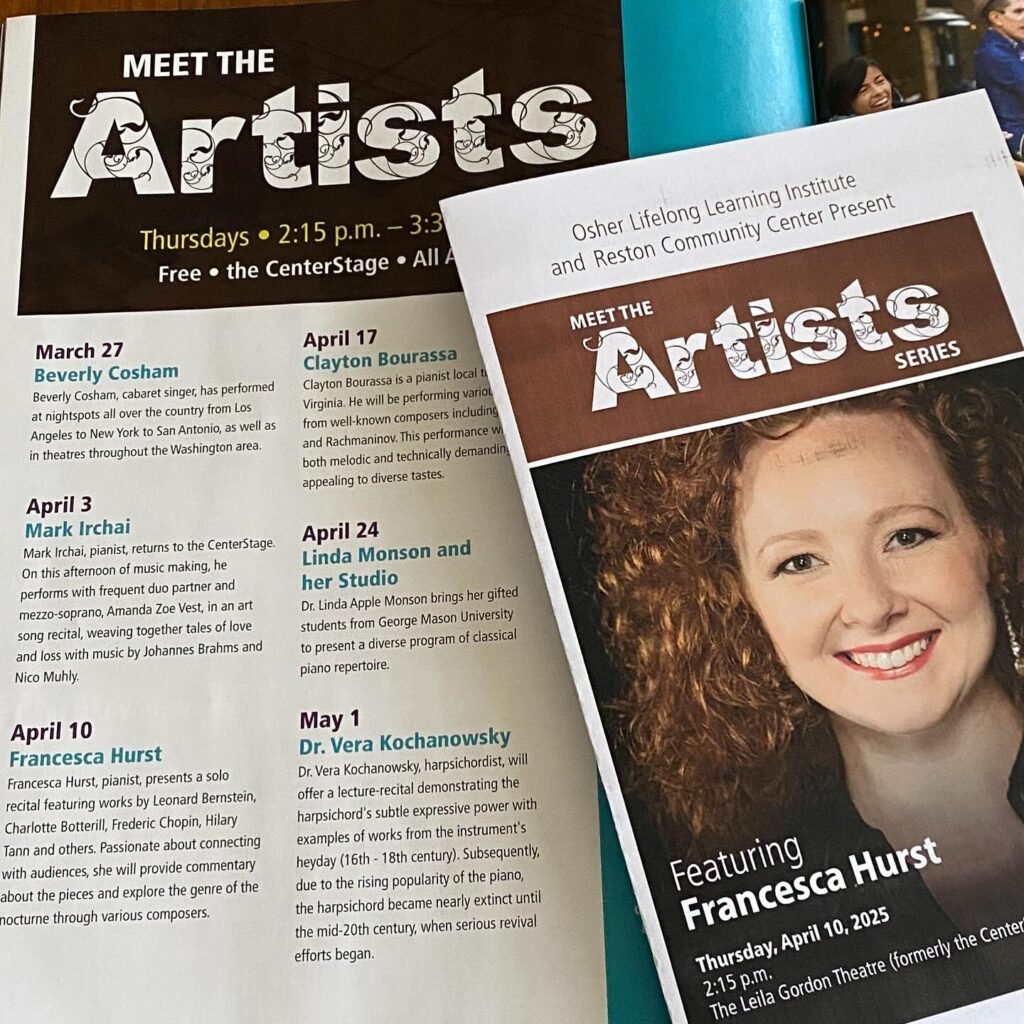 Francesca Hurst in The artists series